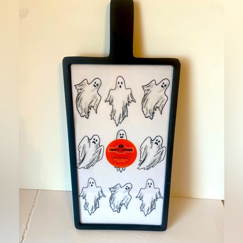 Halloween ghost serving board